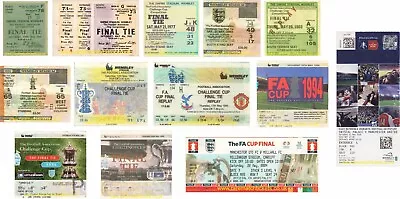 Reproduction MANCHESTER UTD 1948-2023 FA League Cup Final Charity Sh Ticket RMT • £3.50