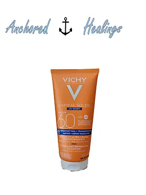 Vichy Capital Soleil Sunscreen SPF60 Mexoryl XL Sport Ultra-Light LOTION 200mL • $26.94