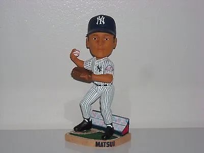 HIDEKI MATSUI New York Yankees Bobble Head 2003 Legends Limited Edition Fielding • $39.95