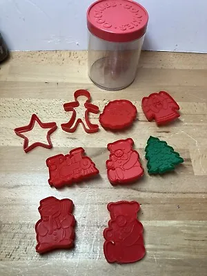 Vintage Christmas Cookie Cutter Set 1999 • $8.99