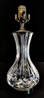 Waterford LIsmore Fine Cut Crystal Desk Or Table Lamps- Made In Ireland - MINT! • $699.99