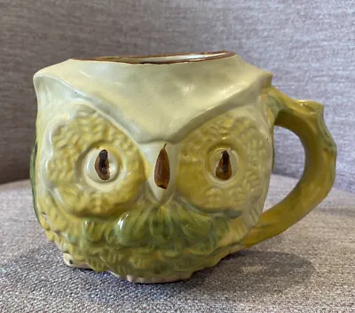 VINTAGE SIGNED B WELSH PACIFIC STONEWARE POTTERY  5.5x4” YELLOW • $13