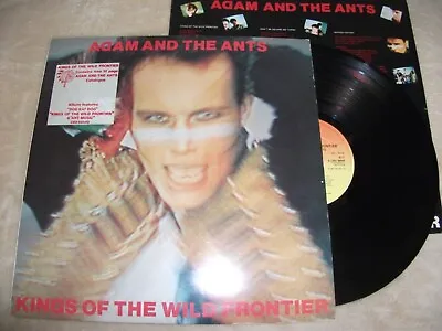 Adam And The Ants King Of The Wild Frontier Vinyl Lp Cbs 8454 • £6