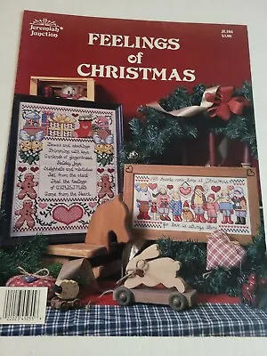 $9.50 • Buy Feelings Of Christmas, JL 104, JeremiahJunction, Cross Stitch,2 Different Charts