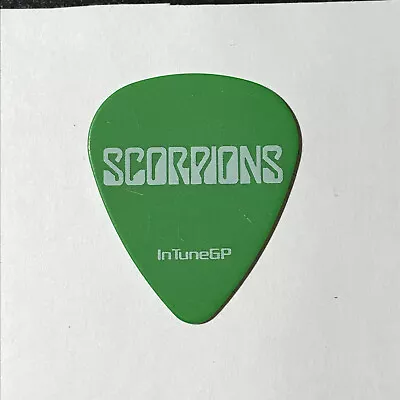 Scorpions Rudolf Schenker Tour Guitar Pick • $15