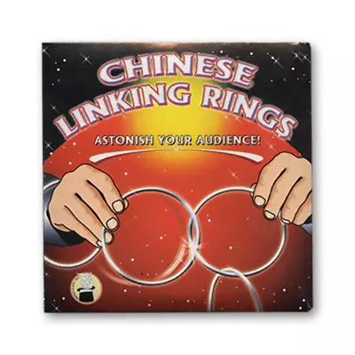 £9.76 • Buy Chinese Linking Rings (5 Inch) By Vincenzo Di Fatta - Tricks