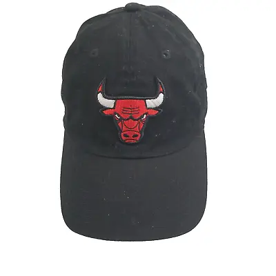 New Era NBA Chicago Bulls Cap With Logos Black Red & White Adjustable Size • $27