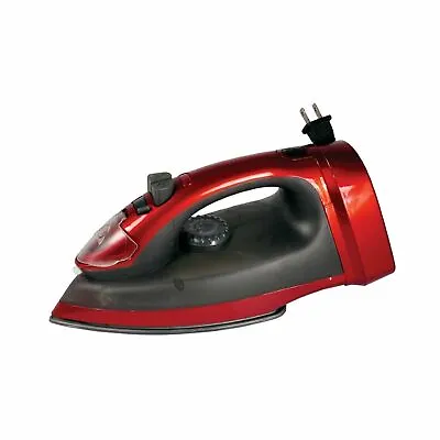 Impress IM-37CR: Cord-Winder Steam/Mist Self-Cleaning Clothes Iron 1200W - Red • $23.19