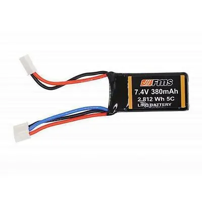 FMS Roc Lipo Battery 7.4V 2S Lipo 380mah FMS-C2052 • £10.99