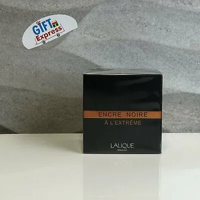 Encre Noire A L'Extreme By Lalique 3.3 Oz EDP Spray For Men • $33.98
