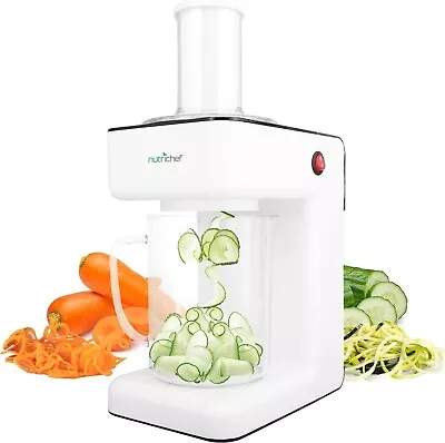 3-in-1 Electric Vegetable Chopper Spiralizer And Salad Maker - Fruit Cutter • $35.99