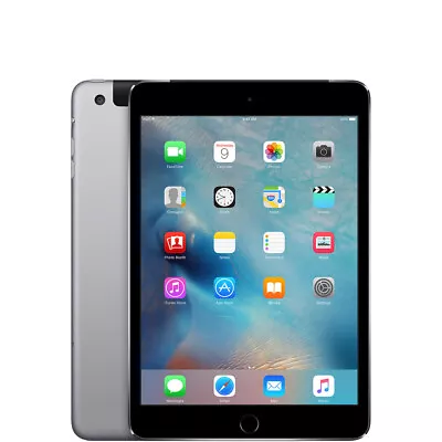$299 • Buy Apple IPad Mini 4 128GB, Wi-Fi + Cellular, 7.9in - Space Grey (AU Stock)