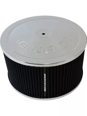 Aeroflow Universal Air Filter Assembly 9 X 5 Black Washable (AF2851-1365) • $144.10