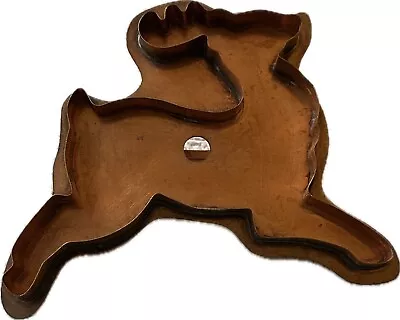 Martha By Mail Copper Cookie Cutter  PRANCING REINDEER   • $80