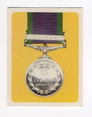 Nabisco Australia Military Decorations & Medals #45 General Service 1962- • $3.23