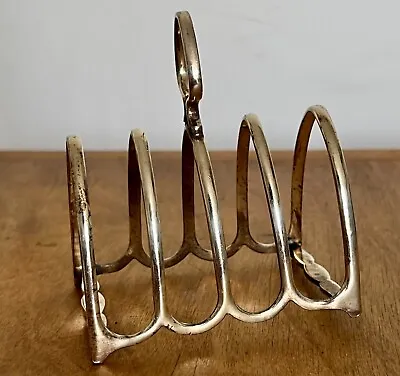 £16 • Buy Antique Sterling Silver Toast Rack Atkin Brothers Sheffield Approx. 48 G