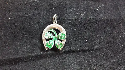 Vintage Sterling Silver Lucky Clover Charm  • $24.92