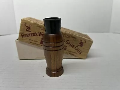 $5 • Buy Vintage World Famous Herter's Game Calls No. 903 Deer Call & Box W/ Instructions