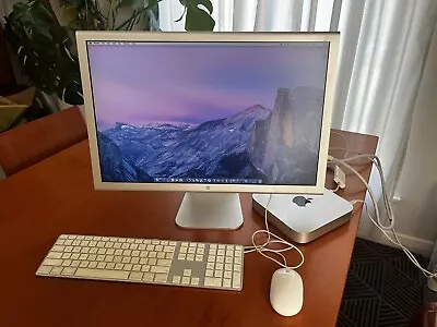 Mac Mini Desktop 8gb 23” W/ Keyboard & Mouse • $400