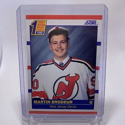 1990-91 Score Hockey #439 Martin Brodeur RC - NJ Devils • $2.75