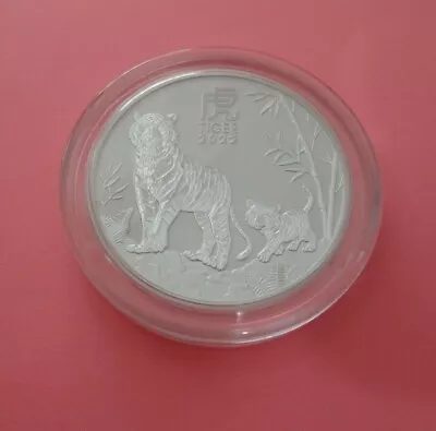 2022 2oz Lunar Year Of The Tiger - Perth Mint BU 9999 Silver Coin • $124