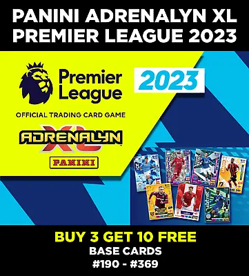 £0.99 • Buy Panini Adrenalyn Xl Premier League 2023 22/23 Base Cards #190 - #369