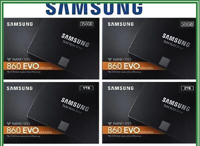 $85 • Buy Samsung SSD 860 EVO QVO 250GB 500GB 1TB 2TB 4TB 2.5  Internal Solid State Drive