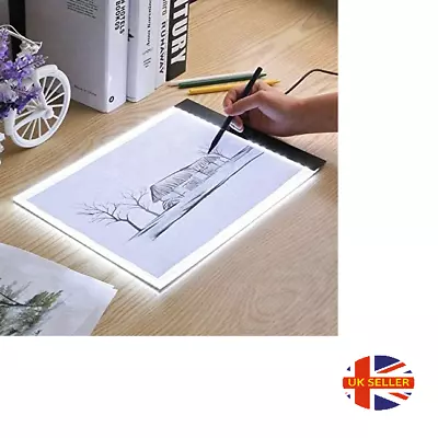 £10.95 • Buy Light Box Drawing A4,Tracing Board With Brightness Adjustable For Artists