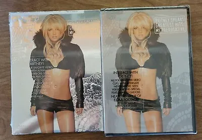 $50 • Buy Britney Spears - Greatest Hits - My Prerogative DVD NEW X 2 Different DVD Styles