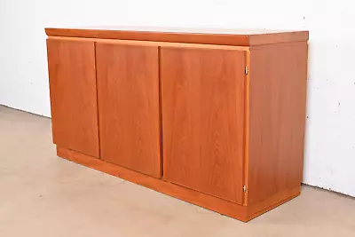 Skovby Danish Modern Teak Sideboard Or Bar Cabinet Circa 1970s • $2495
