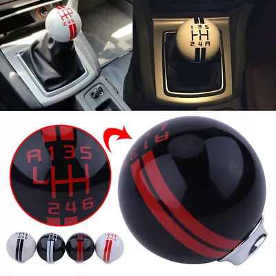 Black Manual Stick Gear Shift Knob 6 Speed Handle Fit Ford Mustang Shelby GT500 • $19.98