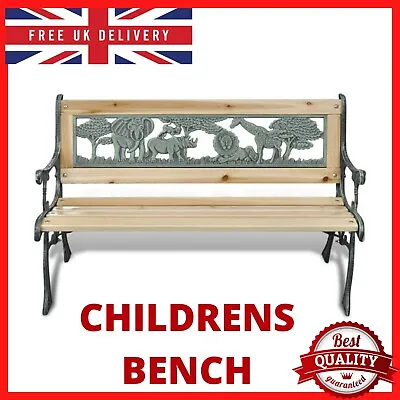£56.12 • Buy Garden Bench Wooden Park Bench Seat Love Seat Patio Porch Seating Outdoor Furnit