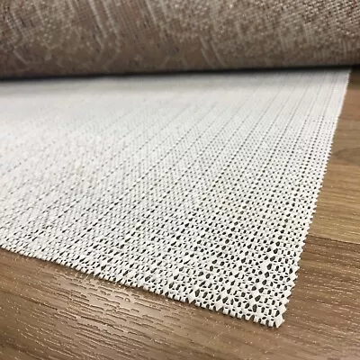 Non Slip Ultra Grip Solid Mesh Rectangle & Round Antimicrobial Indoor Rug Pads • $21.25