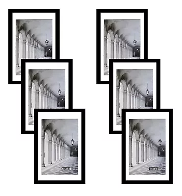 Studio 500 24x36 Black Poster Movie Picture Frames 6 Pc Value Set • $120