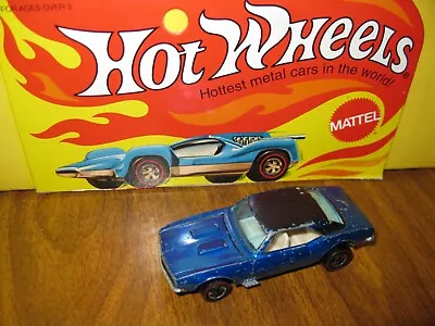 Vintage Hot Wheels Redline Custom Camaro Hong Kong • $48