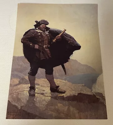 N. C. Wyeth Captain Bill Bones 1911 Treasure Island Brandywine Museum Art Print • $13.99