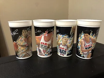 McDonald’s 1994 NBA Dream Team Olympic Cups- Set Of 4 Cups • $24.99