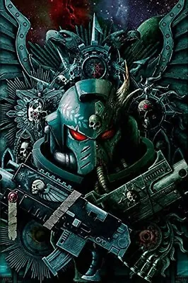 2022 WARHAMMER 40K VIDEO GAME POSTER NEW 24x36 FREE SHIPPING • $12.99