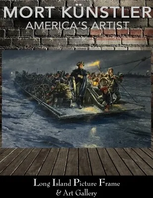 Mort Kunstler Washington's Crossing Signed & Numbered L/ED Giclee On Canvas • $510
