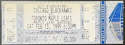 1999 Maple Leaf Gardens Final Game Ticket Toronto Maple Leafs Ticketmaster Stock • $200