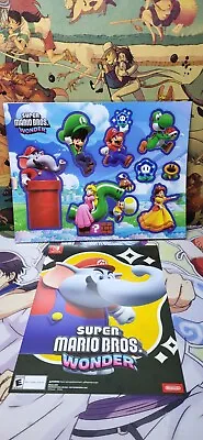 Super Mario Bros Wonder Exclusive Sticker Sheet W/ POSTER • $7