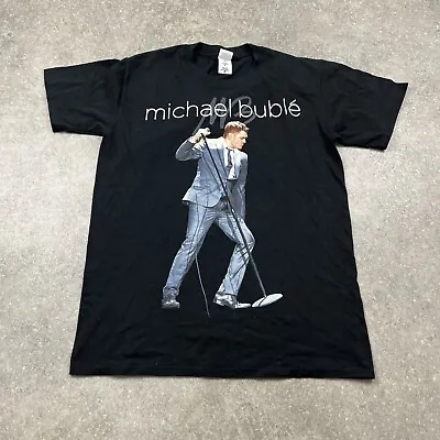 MICHAEL BUBLE The O2 Areana June 30 - July 20 2013 Concert Tour T-Shirt Size M • £40