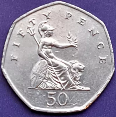 2006 Britannia 50p Coin Fifty Pence Coin Queen Elizabeth II Lady Of Britannia • £0.95