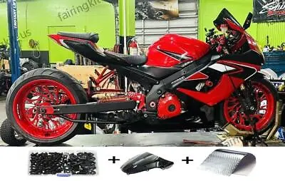 FK Injection Red Black ABS Fairing Fit For  2005-2006 GSXR 1000 A008 • $270.99