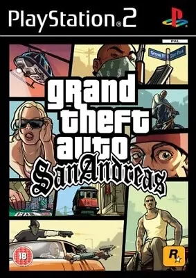 £13.97 • Buy *NEAR MINT * (PS2) Grand Theft Auto San Andreas + Map - UK PAL