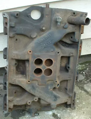  Ford 352 390 4 Barrel Intake Manifold C3AE 9425 B 3B14 Date Code For 1963 • $250