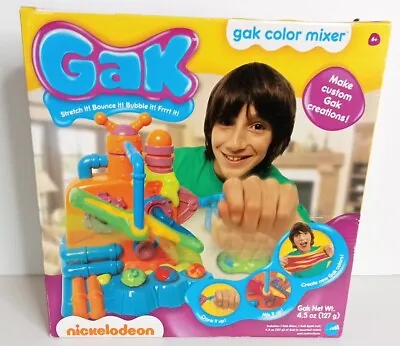 Nickelodeon Gak Color Mixer Unopened Complete Set 2012 Viacom International Inc. • $168.97