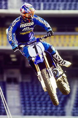 Jeremy Mcgrath Motorcycle Cross Country Star Wall Art Home Decor - POSTER 20x30 • $23.99