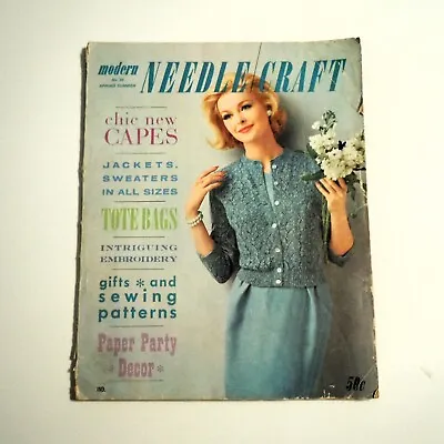 Modern Craft Magazine  Needlecraft  Spring / Summer No. 39 Vintage 1962 • $8.98