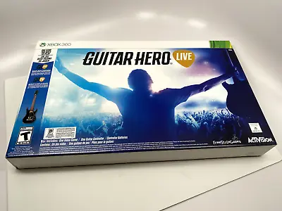 Guitar Hero Live Bundle (Microsoft Xbox 360 2015) X360 Brand New Sealed • $139.30